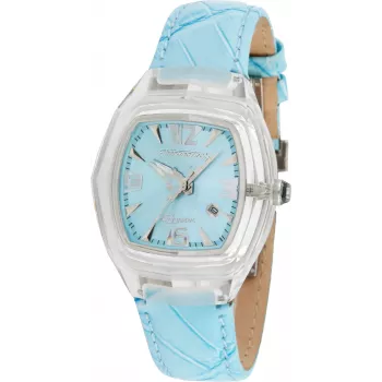 CHRONOTECH Orologio donna al quarzo analogico CT7888L-01 35mm bianco pelle