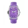 CHRONOTECH Orologio da donna CT7219L07 30mm Cinturino in pelle bianco