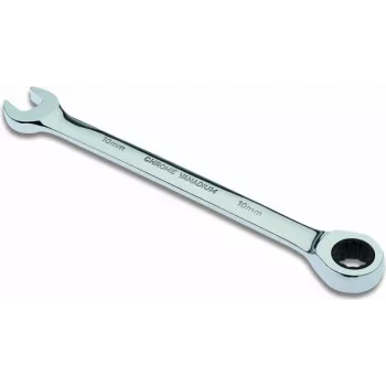 Cimco 112510 chiave combinata 10 mm cromata acciaio cromo-vanadio 15° curva