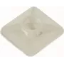 CIMCO base per fascette 27x27 mm naturale PA66 fissaggio adesivo/a vite per fascette fino a 9 mm 181384