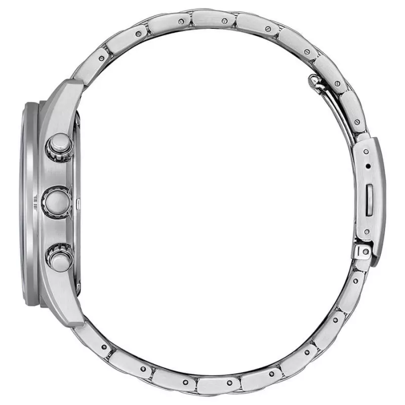 CITIZEN Eco-Drive Cronografo Orologio CA0770-72X 43mm acciaio inox quadrante verde uomo
