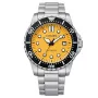 CITIZEN orologio da uomo automatico NJ0170-83X 43mm acciaio inossidabile quadrante verde