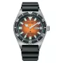 CITIZEN Orologio automatico uomo NY0120-01Z 41mm quadrante arancione cinturino in poliuretano