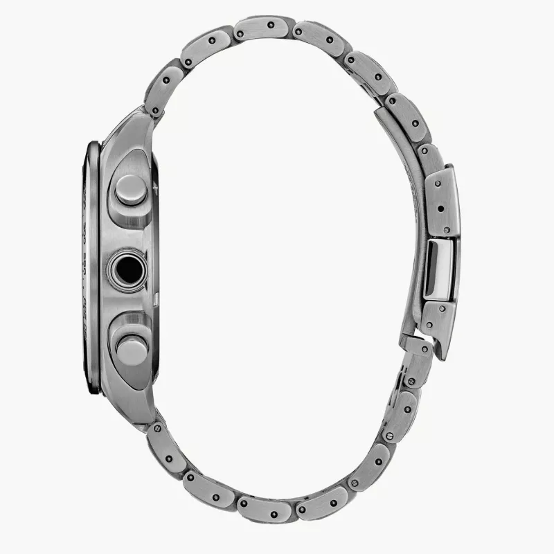 CITIZEN orologio uomo Eco-Drive cronografo acciaio inox CA4540-54A 43mm