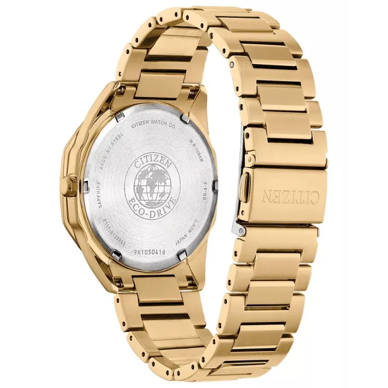 CITIZEN Orologio uomo Eco-Drive BM7582-56E 40mm acciaio inox quadrante nero