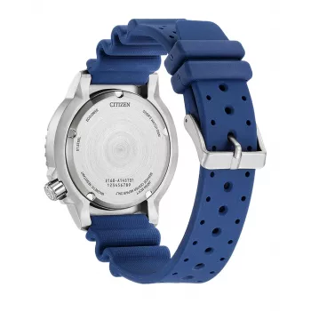 Orologio subacqueo uomo CITIZEN Promaster Diver Eco-Drive BN0168-06L 44mm quadrante blu cinturino in poliuretano blu