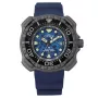 CITIZEN Promaster Marine Eco-Drive orologio subacqueo BN0227-09L 46,5mm quadrante blu cinturino in poliuretano blu