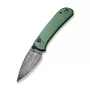 Coltello CIVIVI Qubit Damascus alluminio verde