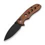 Coltello CIVIVI Triptych 14C28N Guibourtia