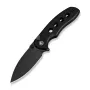 CIVIVI Triptych coltello pieghevole 14C28N G10 All Black