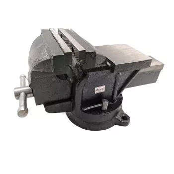 Morsa con incudine VG135 100 mm Morsa da banco con base girevole 360°