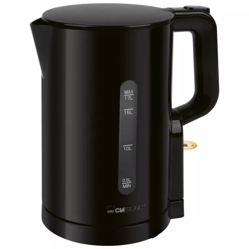 Clatronic WK 3835 Bollitore senza filo 1,7 l 2200 W nero plastica