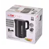 Clatronic WK 3835 Bollitore senza filo 1,7 l 2200 W nero plastica