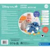 Clementoni Disney Baby Stitch We Crawl Together peluche, blu, 25 cm, dalla nascita