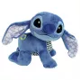 Clementoni Disney Baby Stitch We Crawl Together peluche, blu, 25 cm, dalla nascita