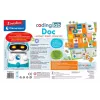 Clementoni DOC robot educativo per bambini, lingua polacca, da 5 anni, giocattolo di programmazione STEM