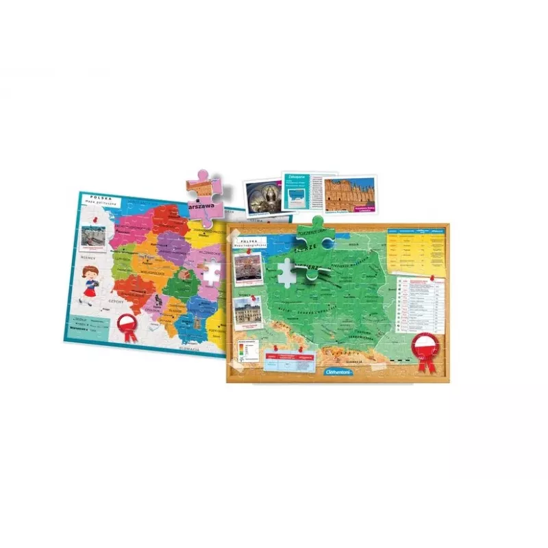 Clementoni Gioco educativo Scopri la Polonia Imparare giocando lingua polacca 50776