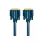 CLICKTRONIC cavo DVI-D Dual Link 2m – placcato oro, doppia schermatura, WQXGA 2560x1600