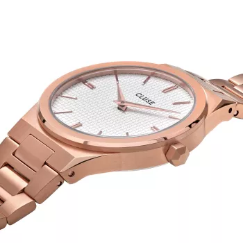 CLUSE Minuit Orologio donna 33 mm oro rosa acciaio inox mesh