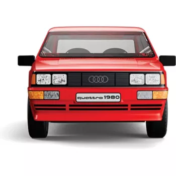Cobi Audi Quattro 1980 rosso scala 1:35