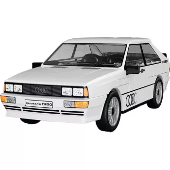 Cobi Audi Quattro 1980 bianco scala 1:35 set di costruzioni