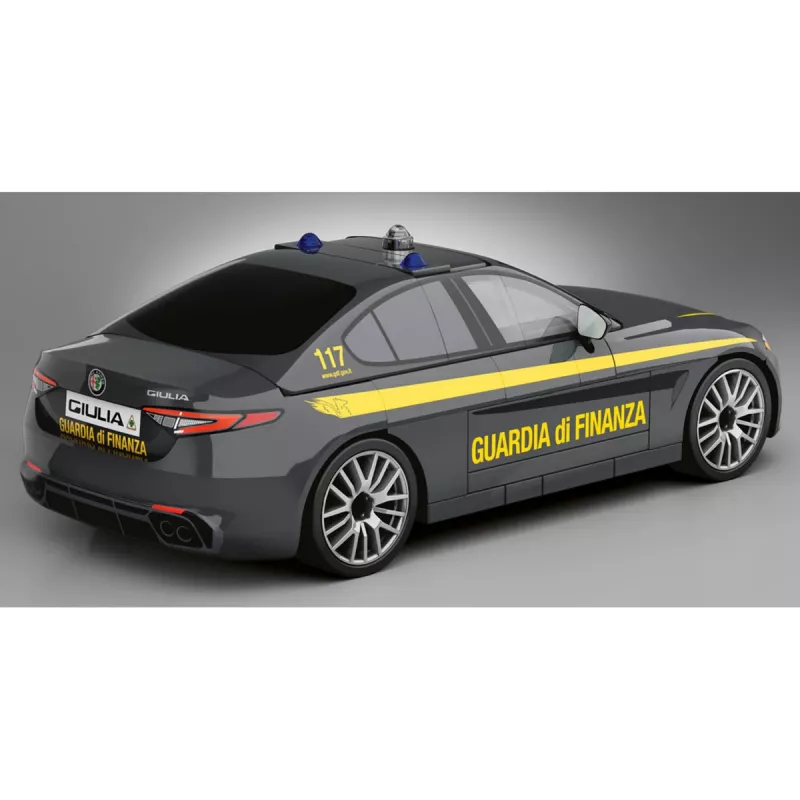 Cobi modello a mattoncini Alfa Romeo Giulia Quadrifoglio Guardia di Finanza 1:35