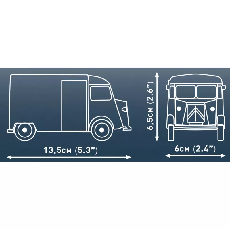 COBI Citroen Type H Set di costruzioni 1:35 (246 pezzi)