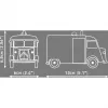 COBI Citroen Type H Polizei set costruzioni (scala 1:35)