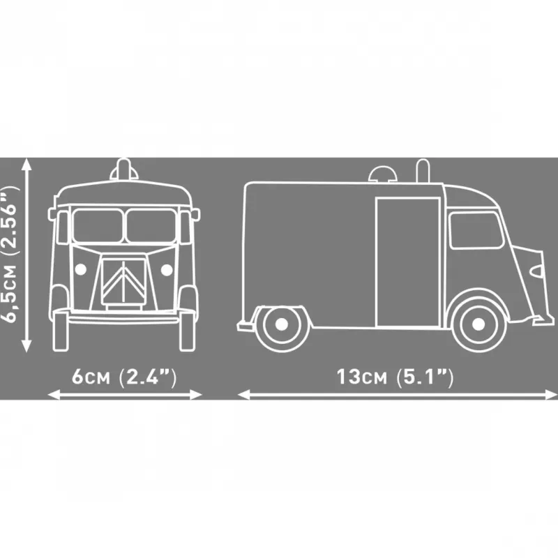 COBI Citroen Type H Polizei set costruzioni (scala 1:35)