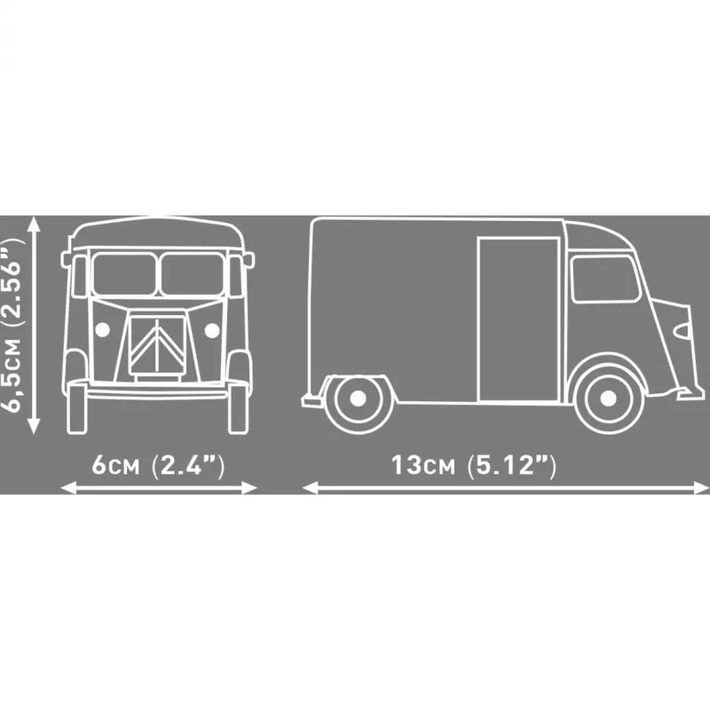 COBI Citroen Type H Service kit di montaggio in plastica 1:35