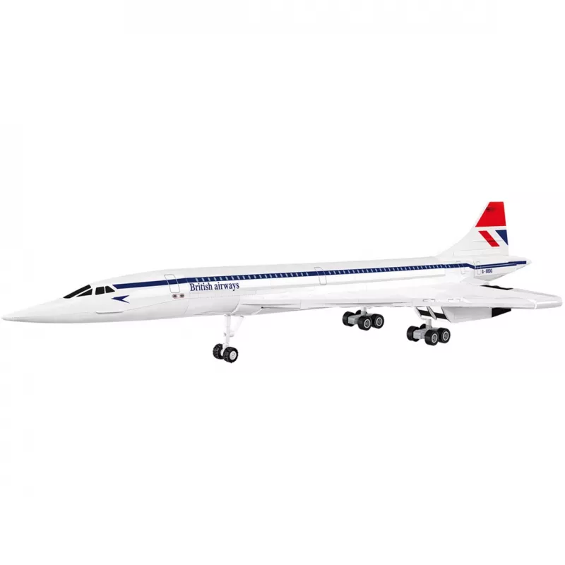 COBI Concorde G-BBDG set di mattoncini 450 pezzi scala 1:95
