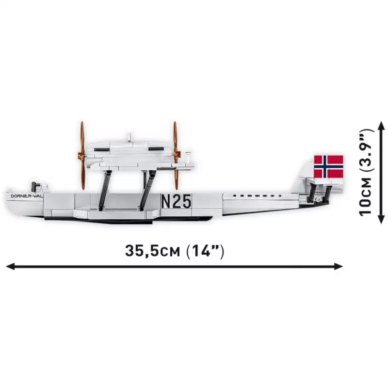 COBI Dornier Do J Wal Amundsen 1:72 kit di montaggio in plastica