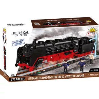 COBI DR BR 03 locomotiva a vapore & gru idraulica - Executive Edition (scala 1:35)