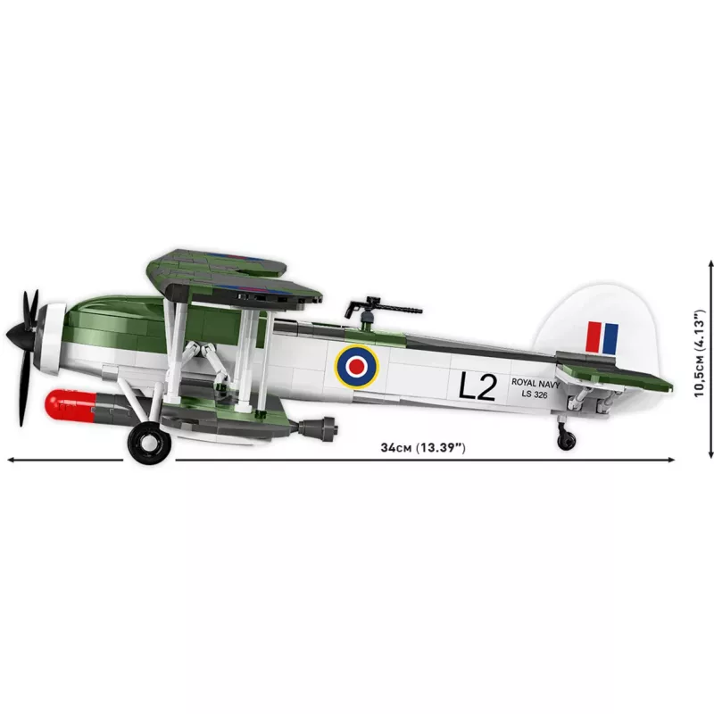 COBI Fairey Swordfish 1:72 kit modello in plastica