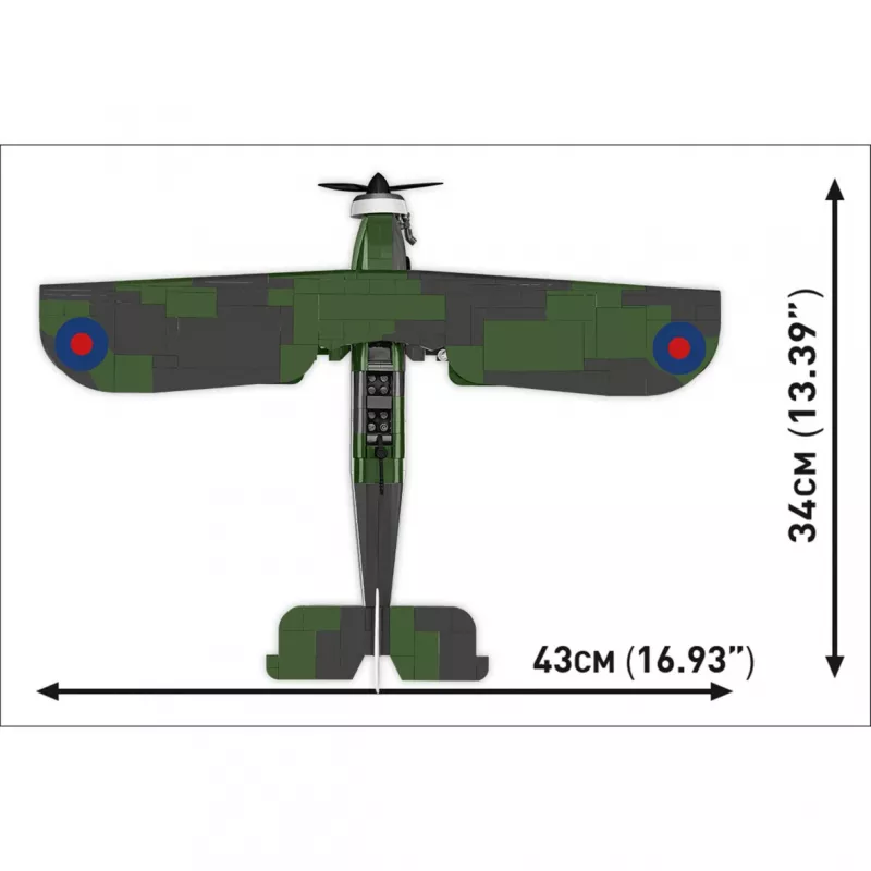 COBI Fairey Swordfish 1:72 kit modello in plastica