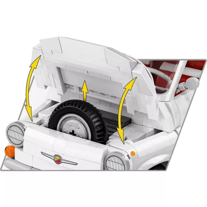 COBI Fiat 500 Abarth 1:12 set di costruzioni (24354)