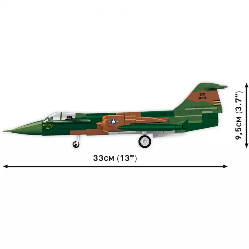 Cobi Lockheed F-104 Starfighter Set di costruzioni (370 pezzi)