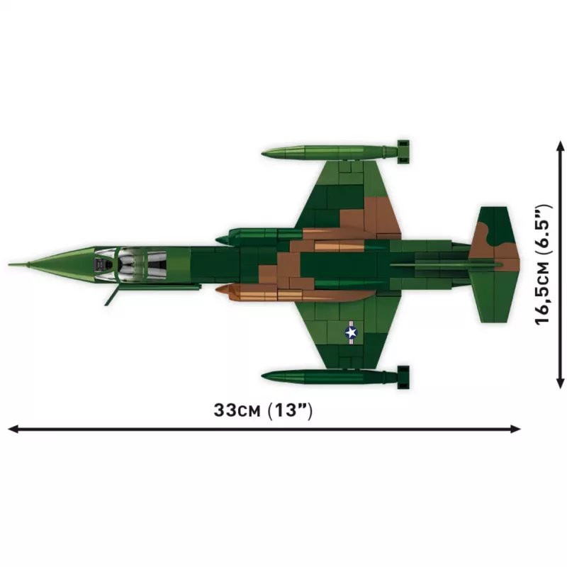 Cobi Lockheed F-104 Starfighter Set di costruzioni (370 pezzi)