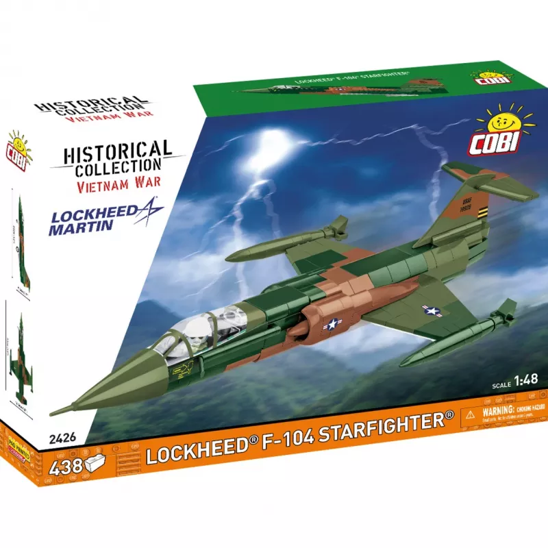 Cobi Lockheed F-104 Starfighter Set di costruzioni (370 pezzi)