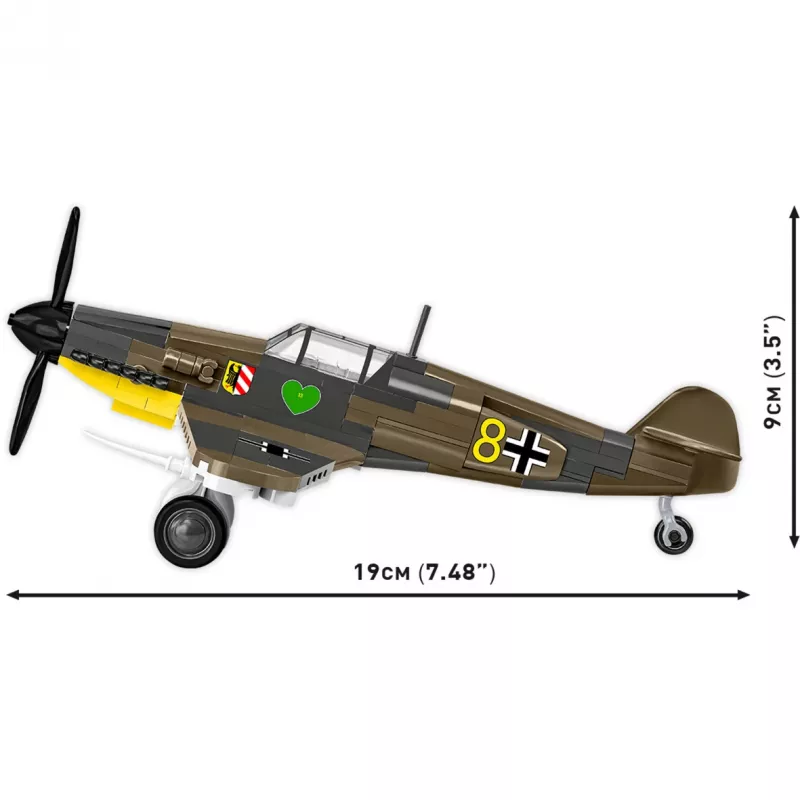 COBI Messerschmitt BF-109F kit di montaggio in plastica 1:48