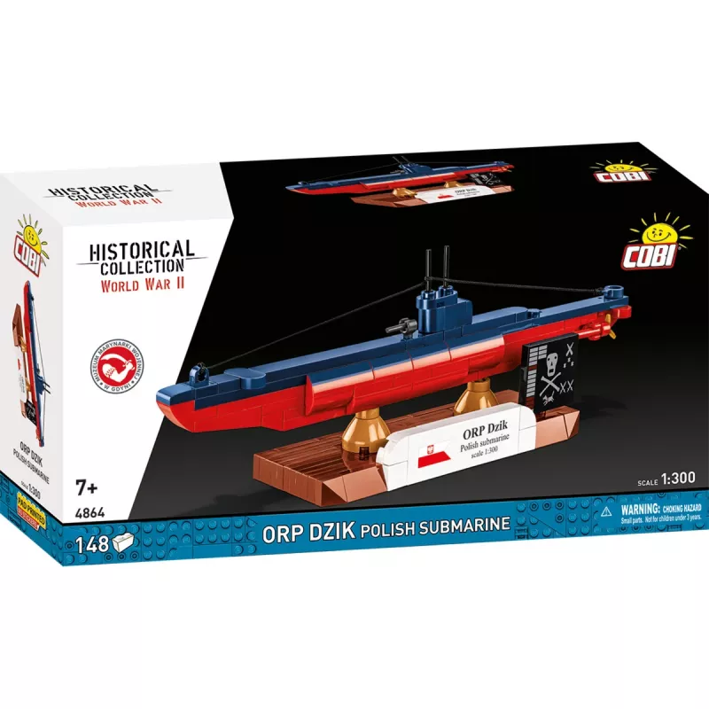 COBI ORP Dzik sottomarino polacco (scala 1:300)