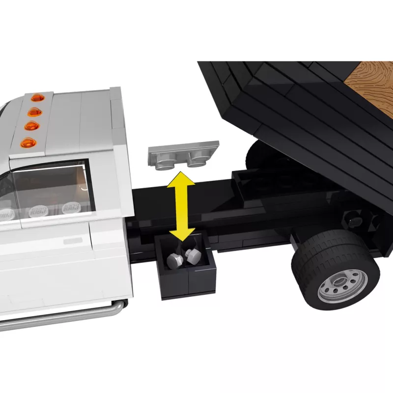 COBI RAM 3500 Dump Truck Set di costruzioni in scala 1:35