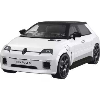 Cobi Renault 5 E-Tech White Set di costruzioni in mattoncini scala 1:35