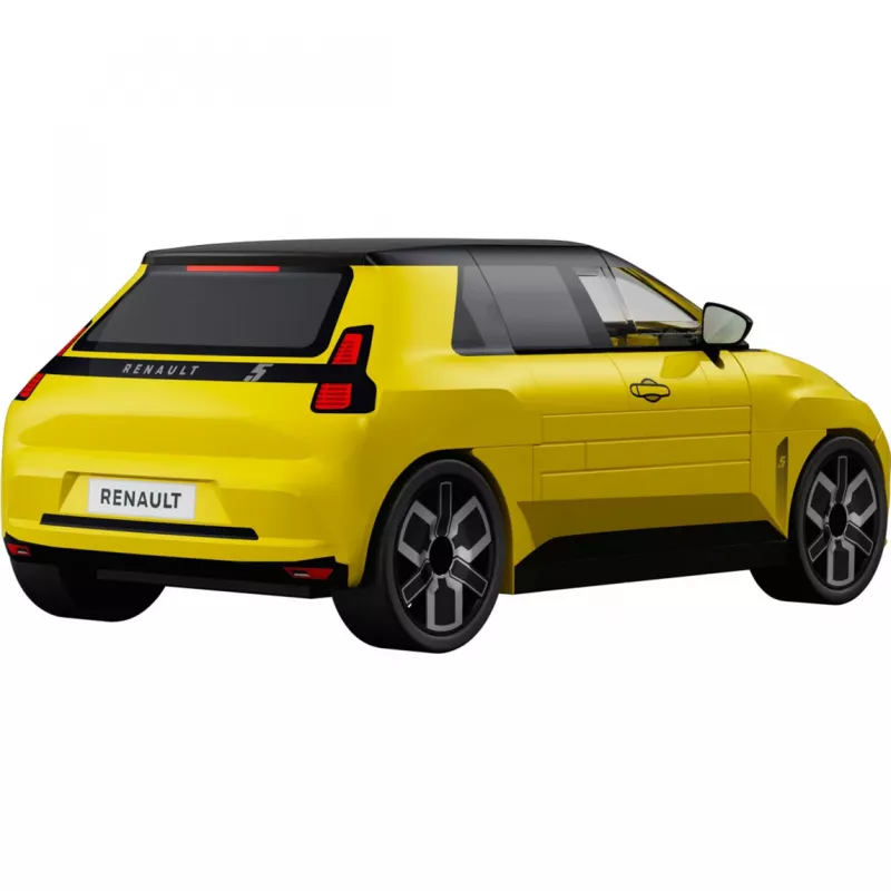 COBI Renault 5 E-Tech giallo 1:35