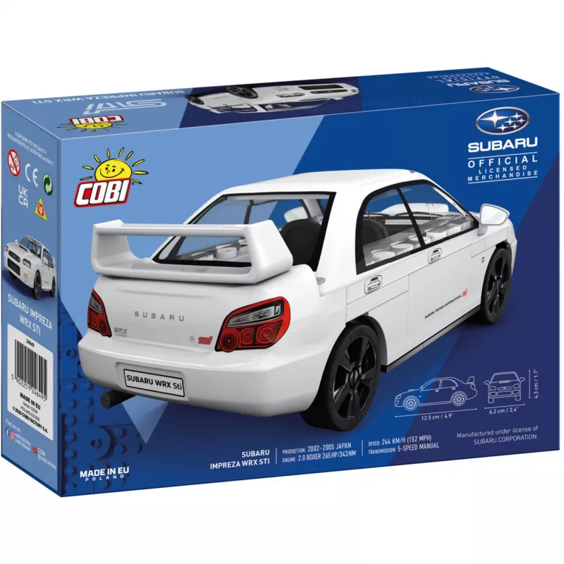 Cobi Subaru Impreza WRX STI set di costruzioni (scala 1:35, 255 pezzi)