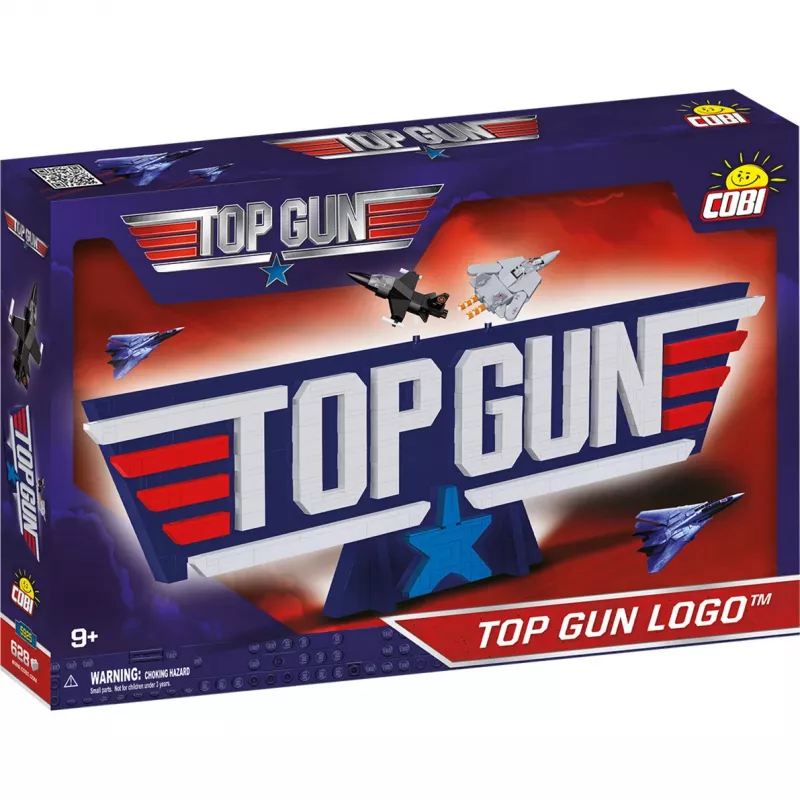 COBI Top Gun Logo F-14 Tomcat aereo da combattimento costruzioni 732 pezzi