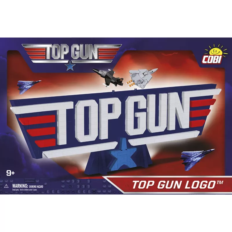 COBI Top Gun Logo F-14 Tomcat aereo da combattimento costruzioni 732 pezzi