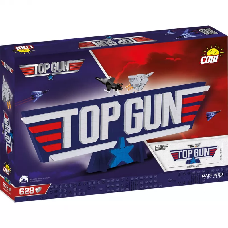 COBI Top Gun Logo F-14 Tomcat aereo da combattimento costruzioni 732 pezzi