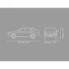 COBI Volkswagen Passat B1 (verde, scala 1:35) set di costruzioni