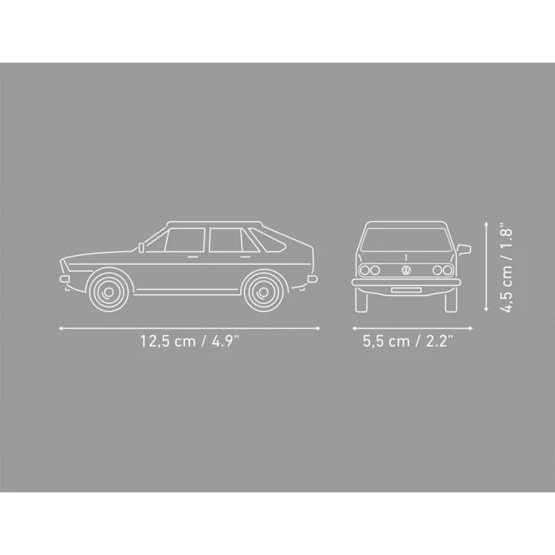 COBI Volkswagen Passat B1 (verde, scala 1:35) set di costruzioni